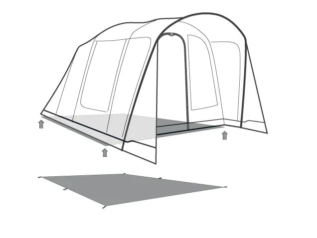 Outwell Monterey 4 Air Footprint Groundsheet 2026