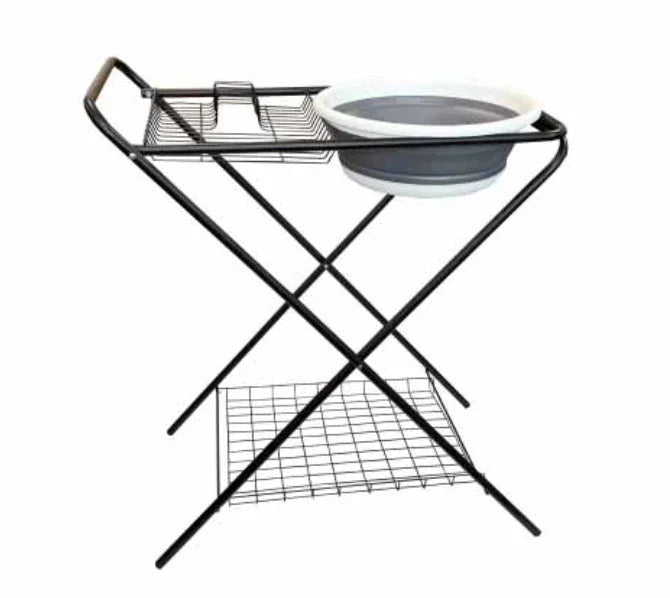 Chudleigh Washing Stand - Folding - Including Bowl