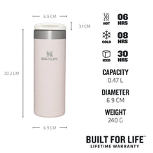 Stanley AeroLight™ Transit Mug 470ml Rose Quartz Metallic