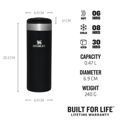 Stanley AeroLight™ Transit Mug 470ml Black Metallic