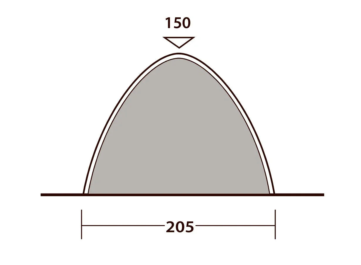 Outwell Free Standing 2 Berth Inner Tent 2026