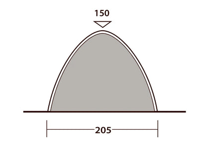 Outwell Free Standing 2 Berth Inner Tent 2026