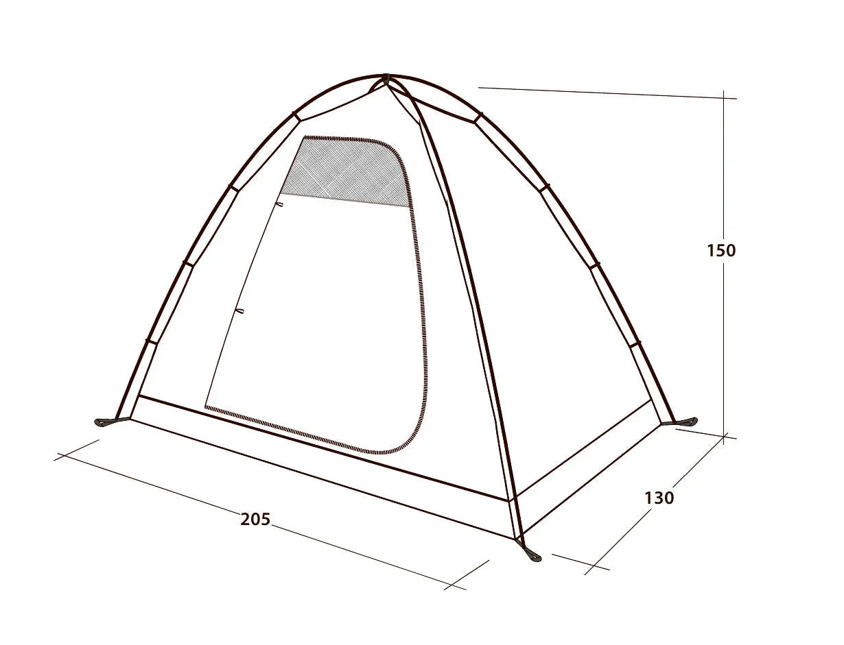 Outwell Free Standing 2 Berth Inner Tent 2026