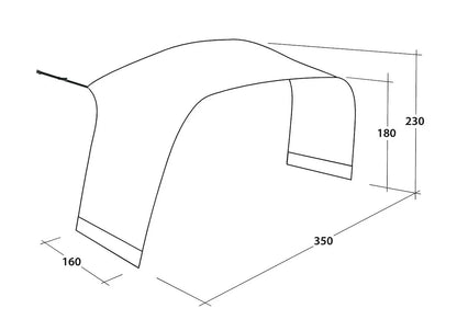 Outwell Lounge L Tent Connector