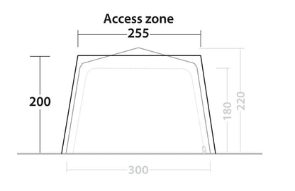 Outwell Fastlane 300 Vehicle Connector 2025