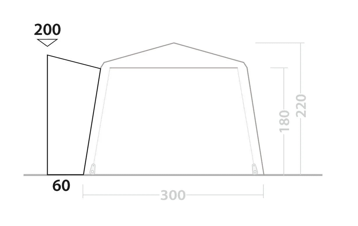 Outwell Fastlane 300 Vehicle Connector 2025