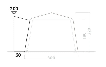 Outwell Fastlane 300 Vehicle Connector 2025