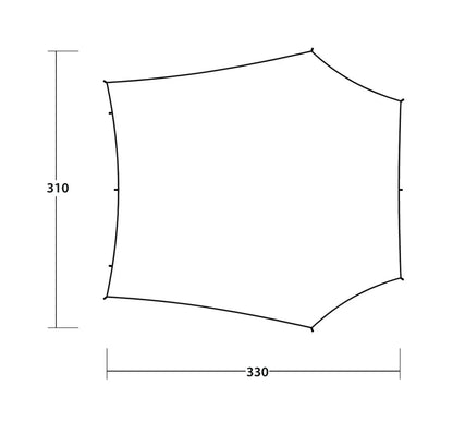 Outwell Canopy Tarp M 2026