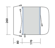 Outwell Santa Monica Air Driveaway Awning 2026