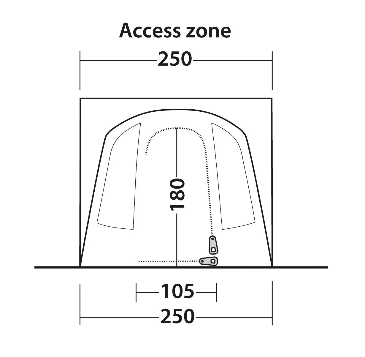 Outwell Pine Hills Driveaway Awning 2026