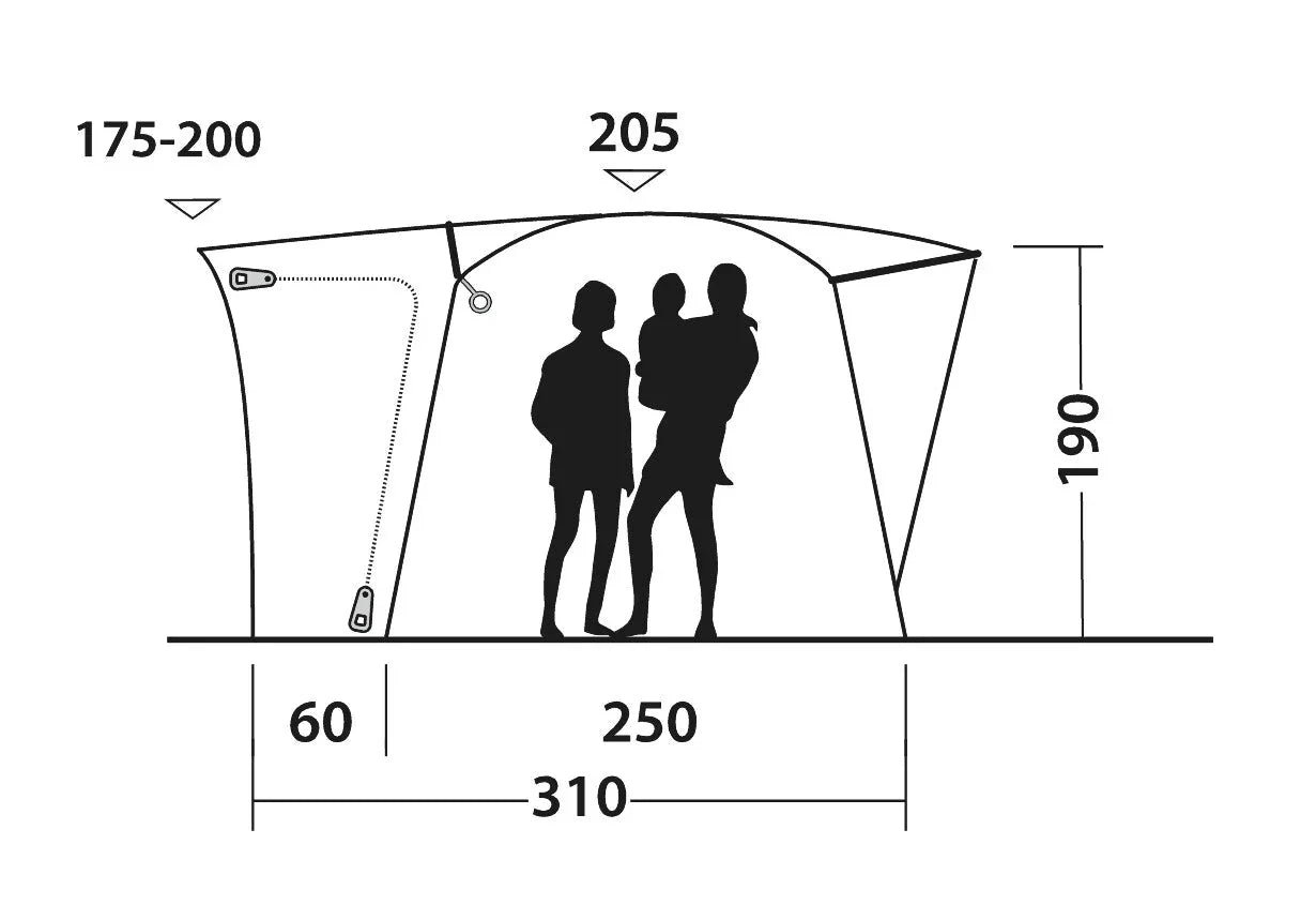 Outwell Pine Hills Driveaway Awning 2026