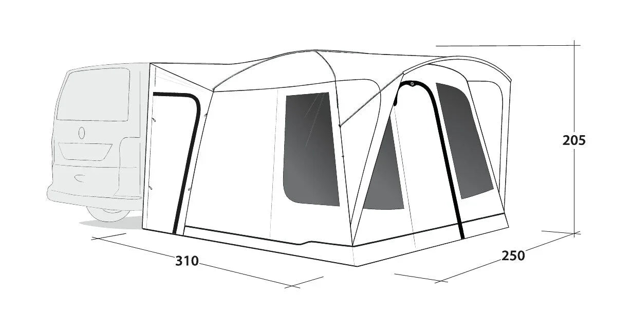 Outwell Pine Hills Driveaway Awning 2026