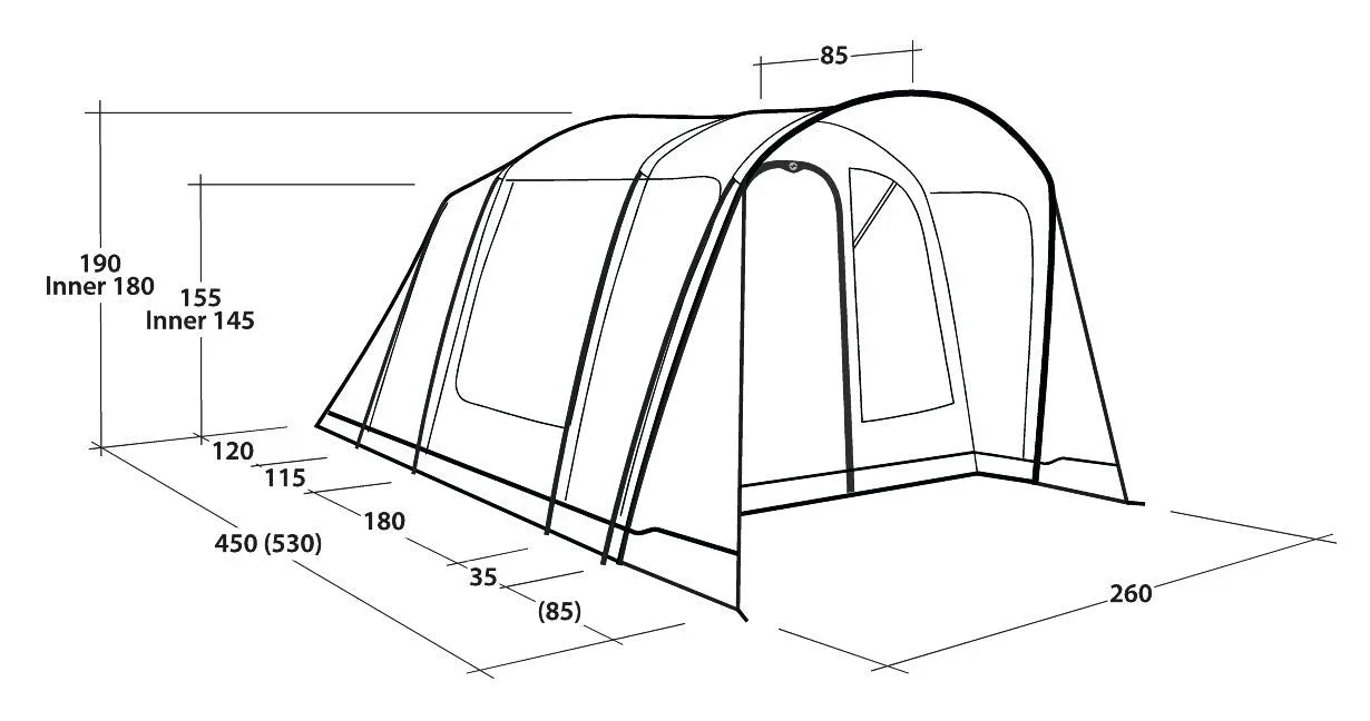 Outwell Durango 4 Tent 2026