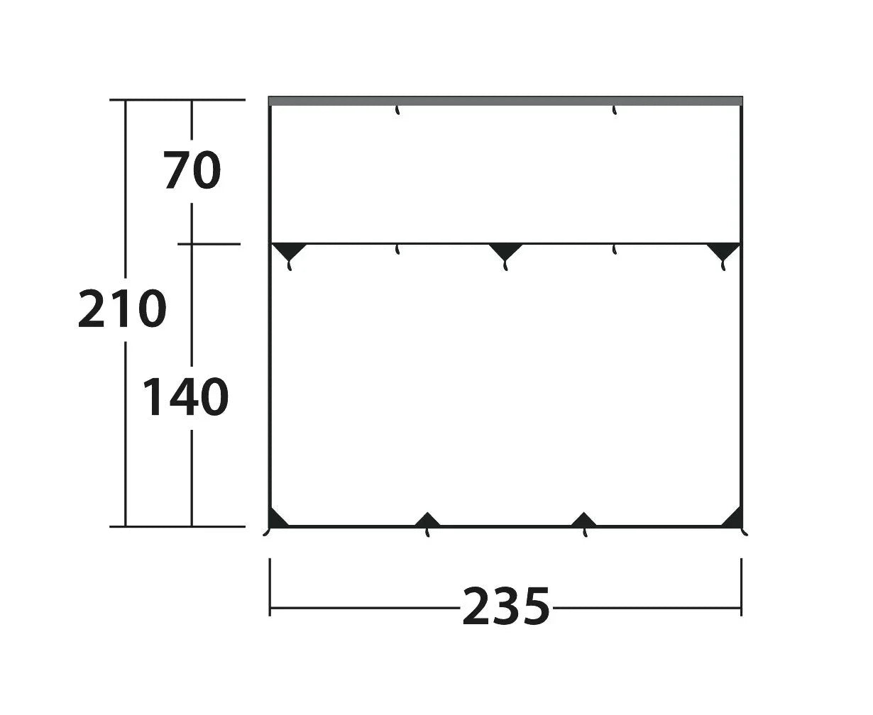 Outwell Hillcrest Tarp Canopy 2026