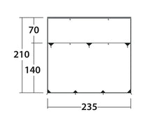 Outwell Hillcrest Tarp Canopy 2026