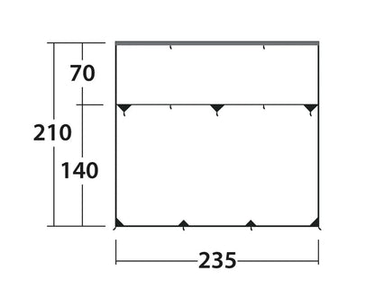 Outwell Hillcrest Tarp Canopy 2026