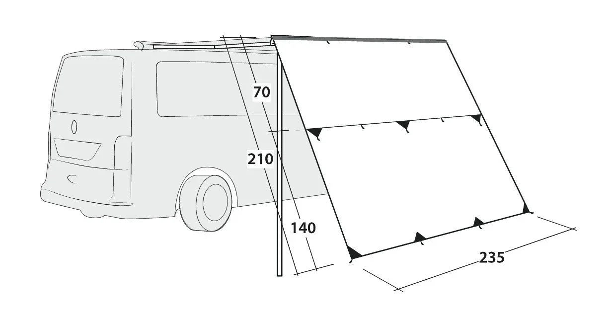 Outwell Hillcrest Tarp Canopy 2026