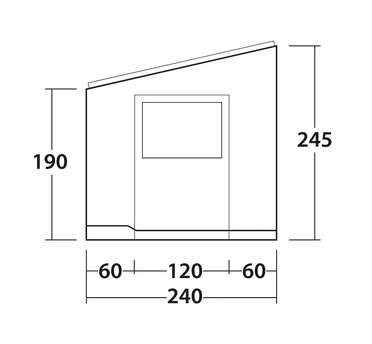 Outwell Sideroads Awning Room 2026