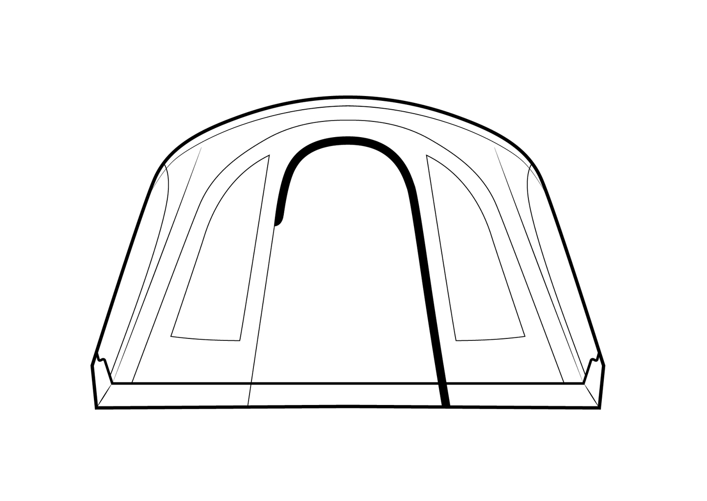 Outwell Sacramento 6 Air Inflatable Tent 2026