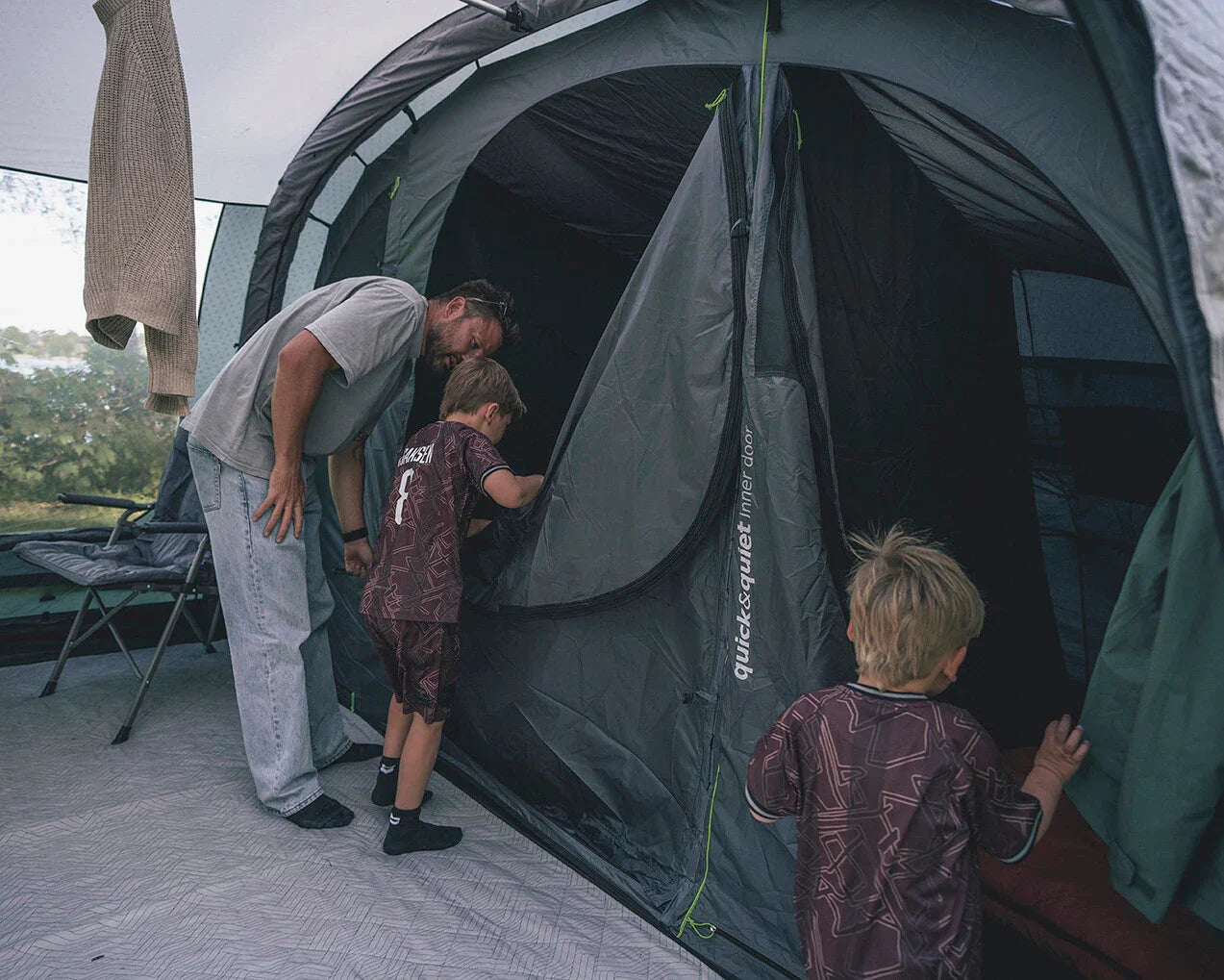 Outwell Sacramento 6 Air Inflatable Tent 2026