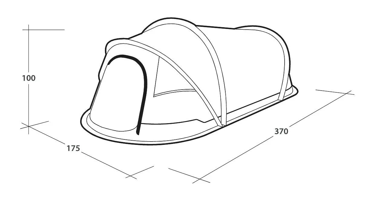 Outwell Nexion 2 Pop-Up Tent Forest 2026