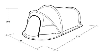 Outwell Nexion 2 Pop-Up Tent Forest 2026