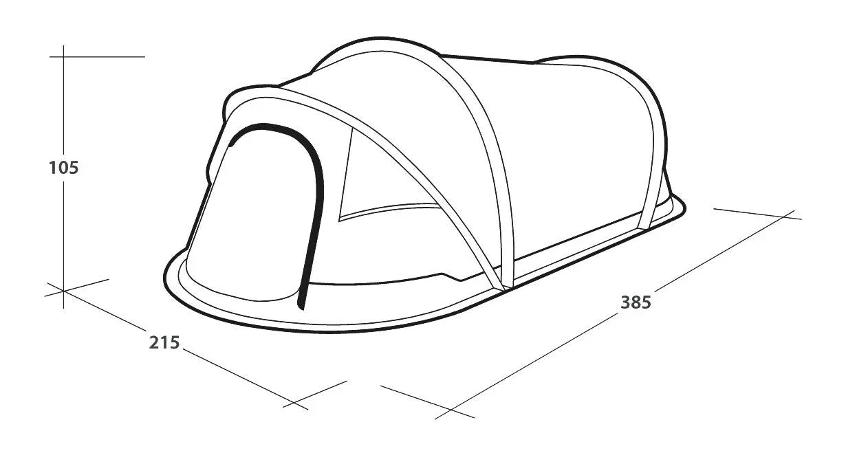 Outwell Nexion 3 Pop-Up Tent Forest 2026