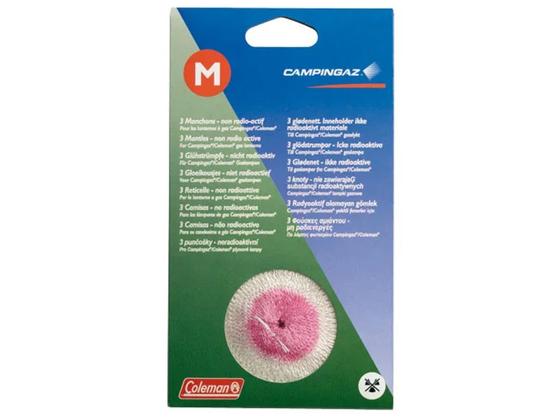 Coleman/Campingaz Medium Mantles x3