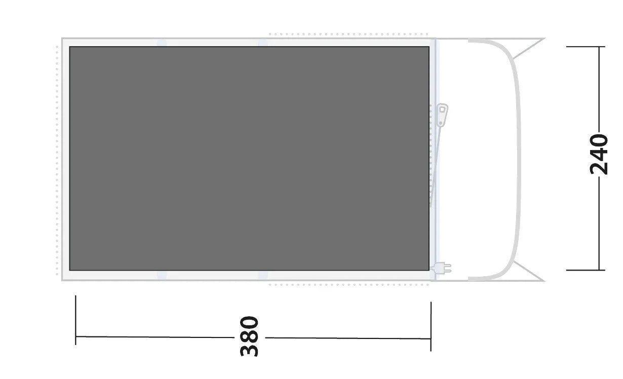 Outwell Monterey 4 Air Footprint Groundsheet 2026