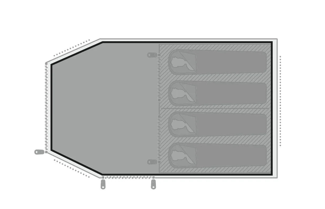 Easy Camp Hamra / Bokna 4 Footprint Groundsheet 2026
