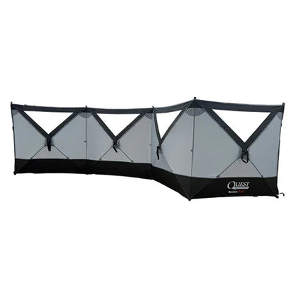Quest Screen Shield Quad Vision Windbreak with Window