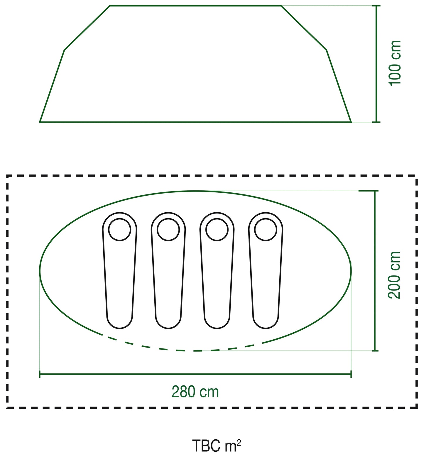 Coleman Galiano Fast Pitch Pop Up 4 Person Tent 2026