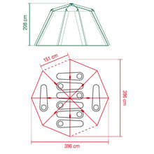 Coleman Octagon 8 Shelter Grey 2026