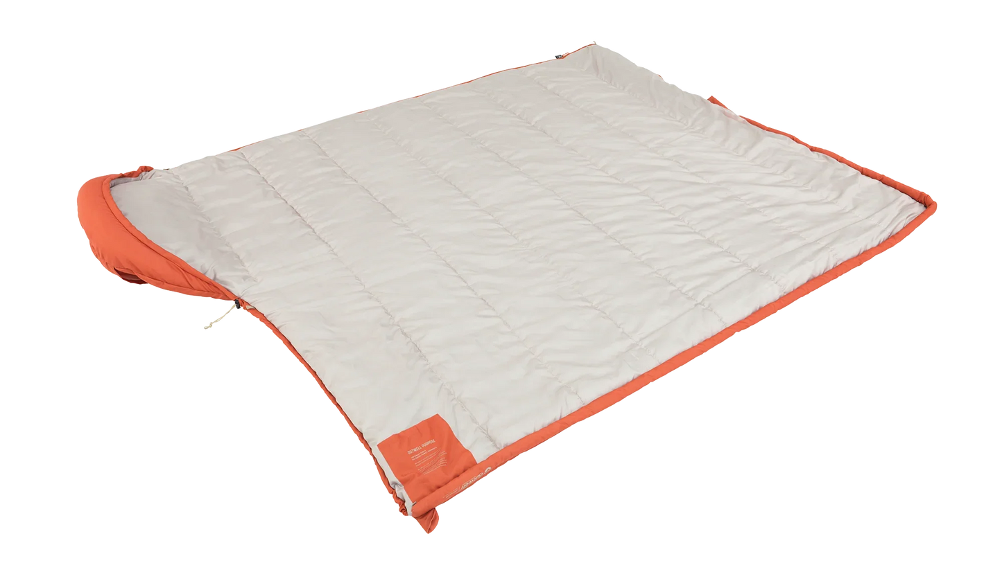 Outwell Campion Lux Sleeping Bag Orange