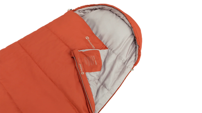Outwell Campion Lux Sleeping Bag Orange