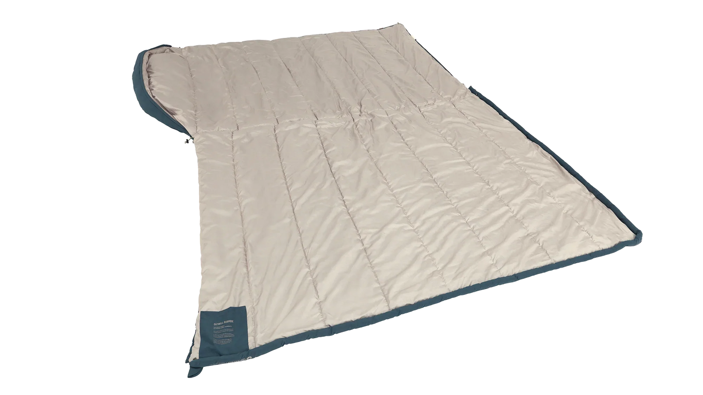 Outwell Campion Lux Double Sleeping Bag Blue