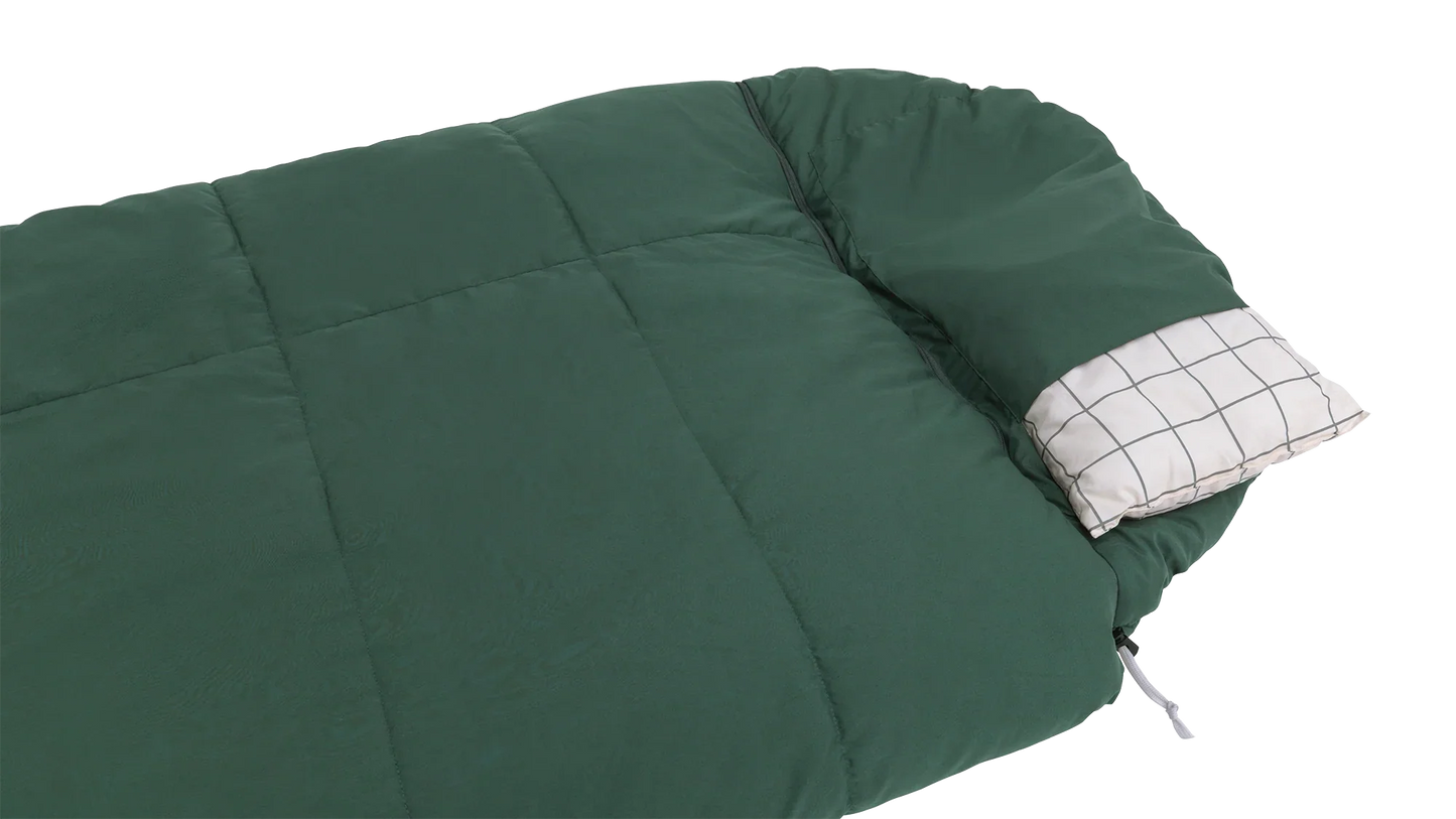 Outwell Camper Prime Sleeping Bag Green