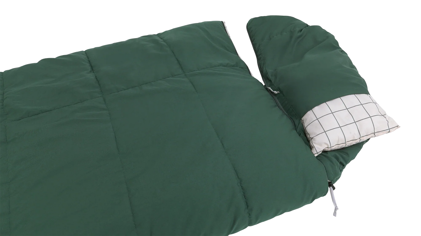 Outwell Camper Prime Sleeping Bag Green