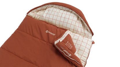 Outwell Camper Lux Sleeping Bag Red