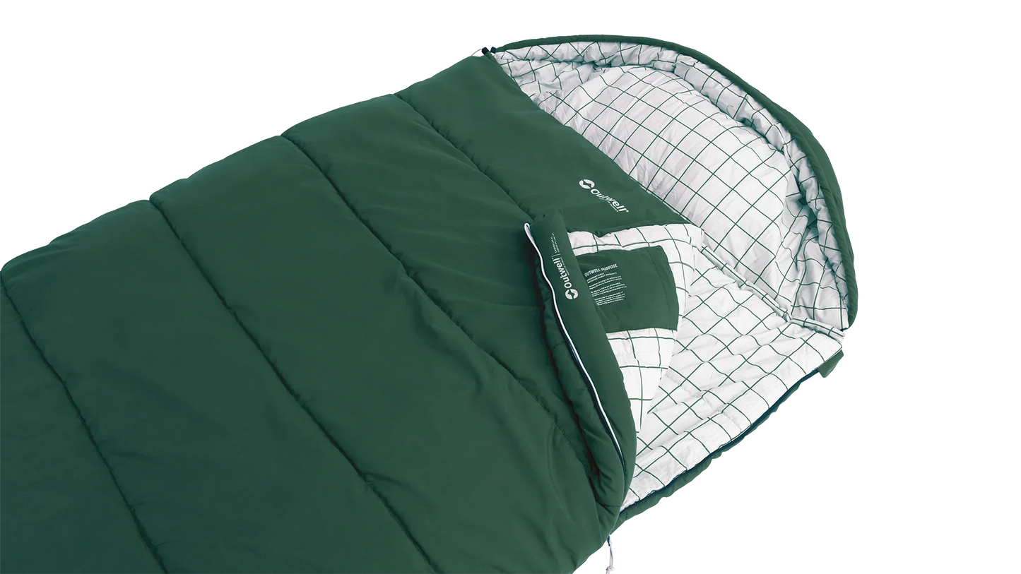 Outwell Camper Lux XL Sleeping Bag Green