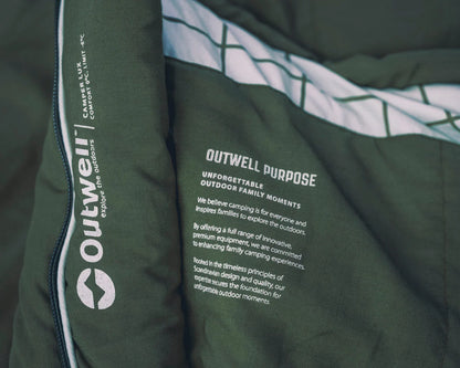 Outwell Camper Lux XL Sleeping Bag Green