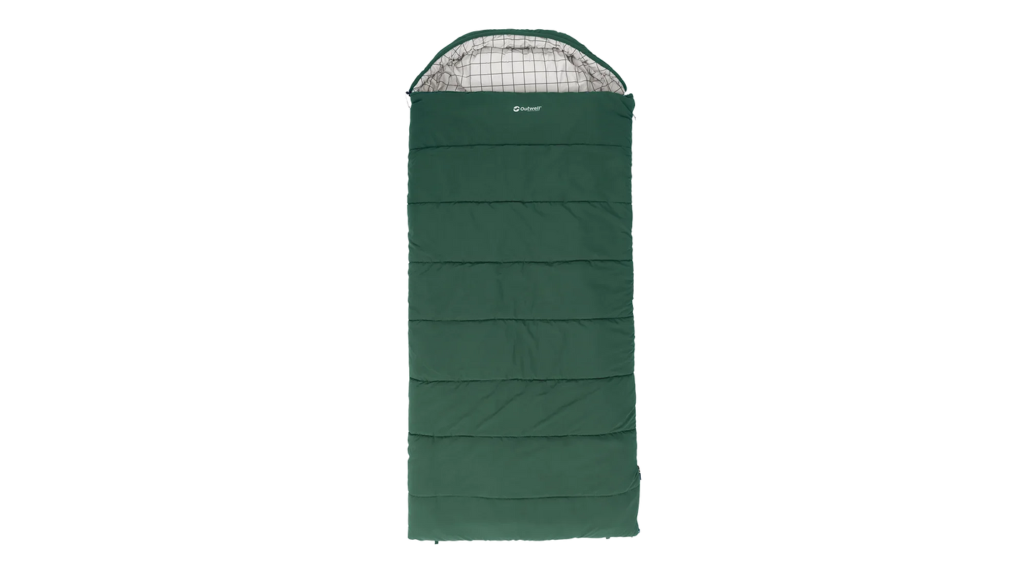 Outwell Camper Lux XL Sleeping Bag Green