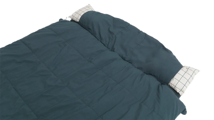 Outwell Camper Lux Double Sleeping Bag Blue