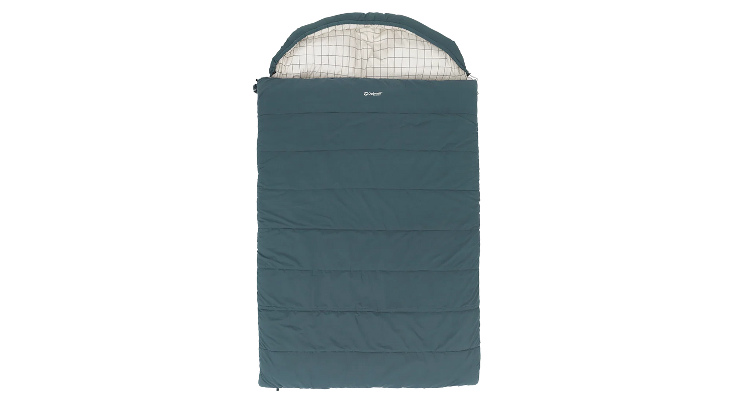 Outwell Camper Lux Double Sleeping Bag Blue