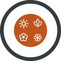 Seasonal outdoor icons for camping and adventure gear