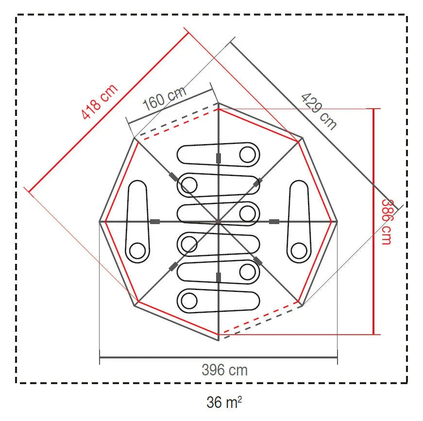 Coleman Octagon 8 Shelter BlackOut 2026