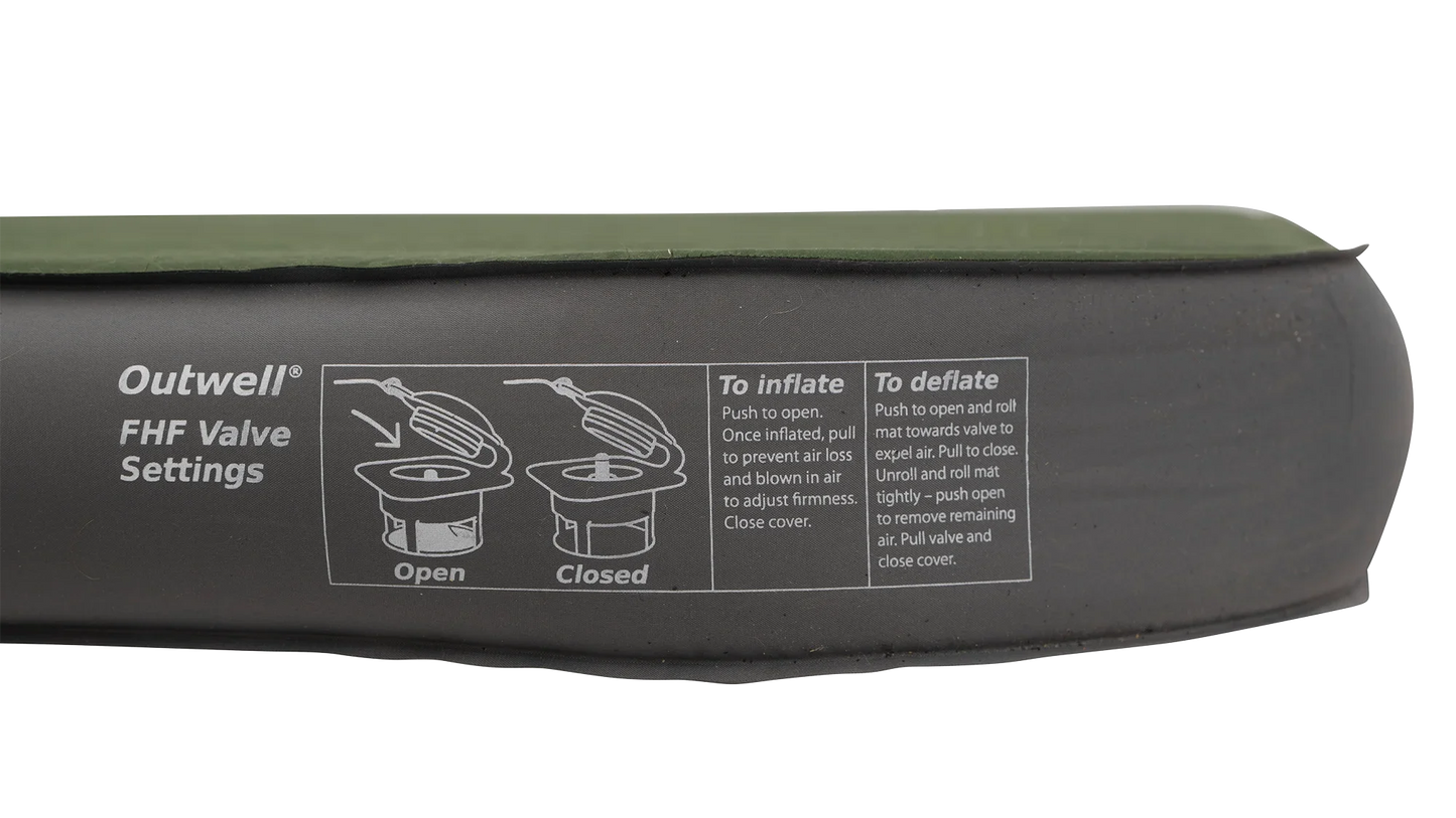Outwell Dreamhaven 15cm Double Self-Inflating Mattress 2025