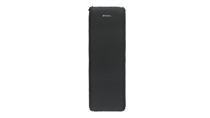 Black Outwell camping mattress with diamond texture for outdoor adventures