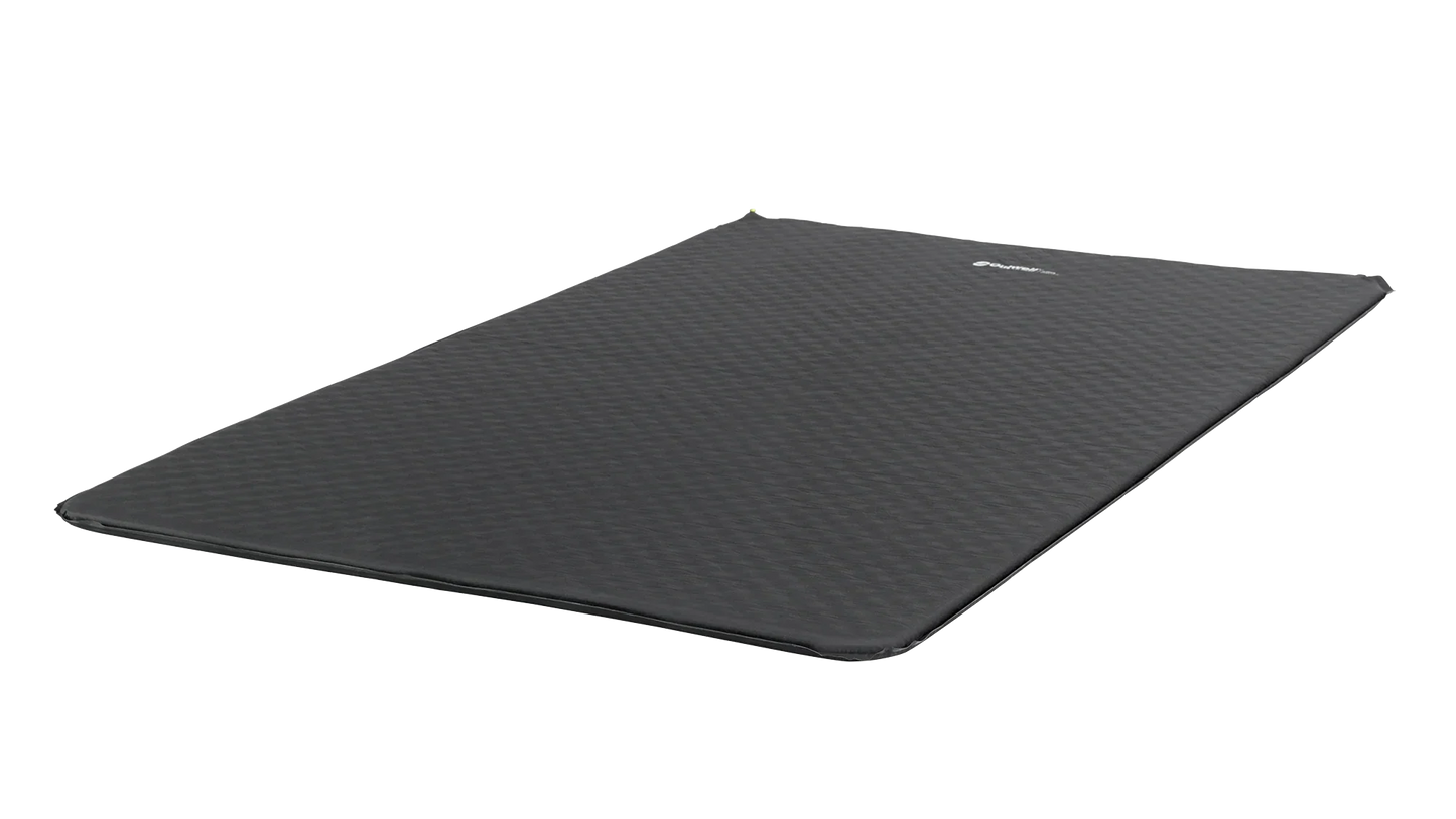 Black textured camping sleeping mat for outdoor adventures