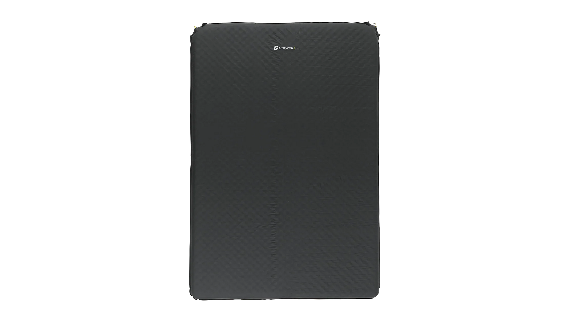 Outwell self-inflating camping mattress with quilted design for outdoor sleeping comfort